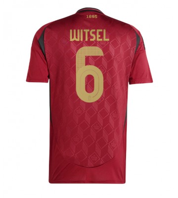 Belgien Axel Witsel #6 Hjemmebanetrøje EM 2024 Kort ærmer